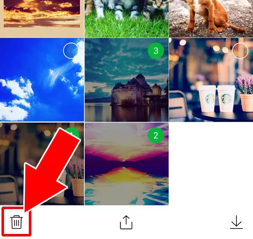 LINEトークで写真の一覧画面から一括削除する方法|LINEトークで送信した写真・画像の削除方法!相手側から削除できないケースもあります
