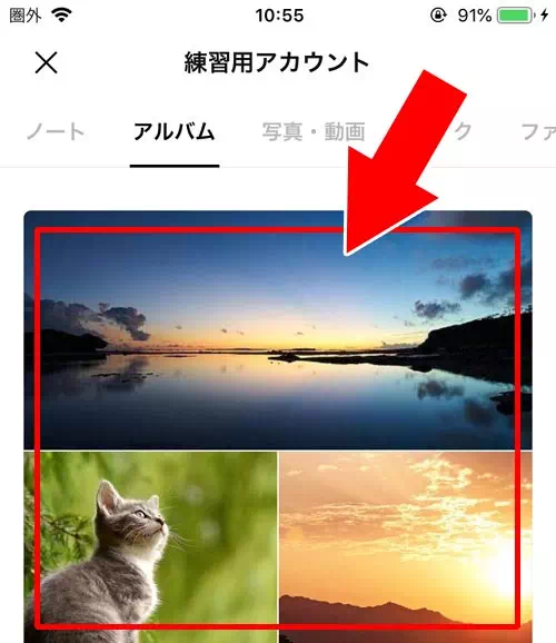 LINEアルバムで写真を転送する方法|LINEアルバムの転送方法!iphoneで一括転送やメール転送もできます