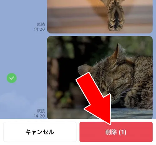 自分のトーク画面だけ写真削除する方法|LINEトークで送信した写真・画像の削除方法!相手側から削除できないケースもあります